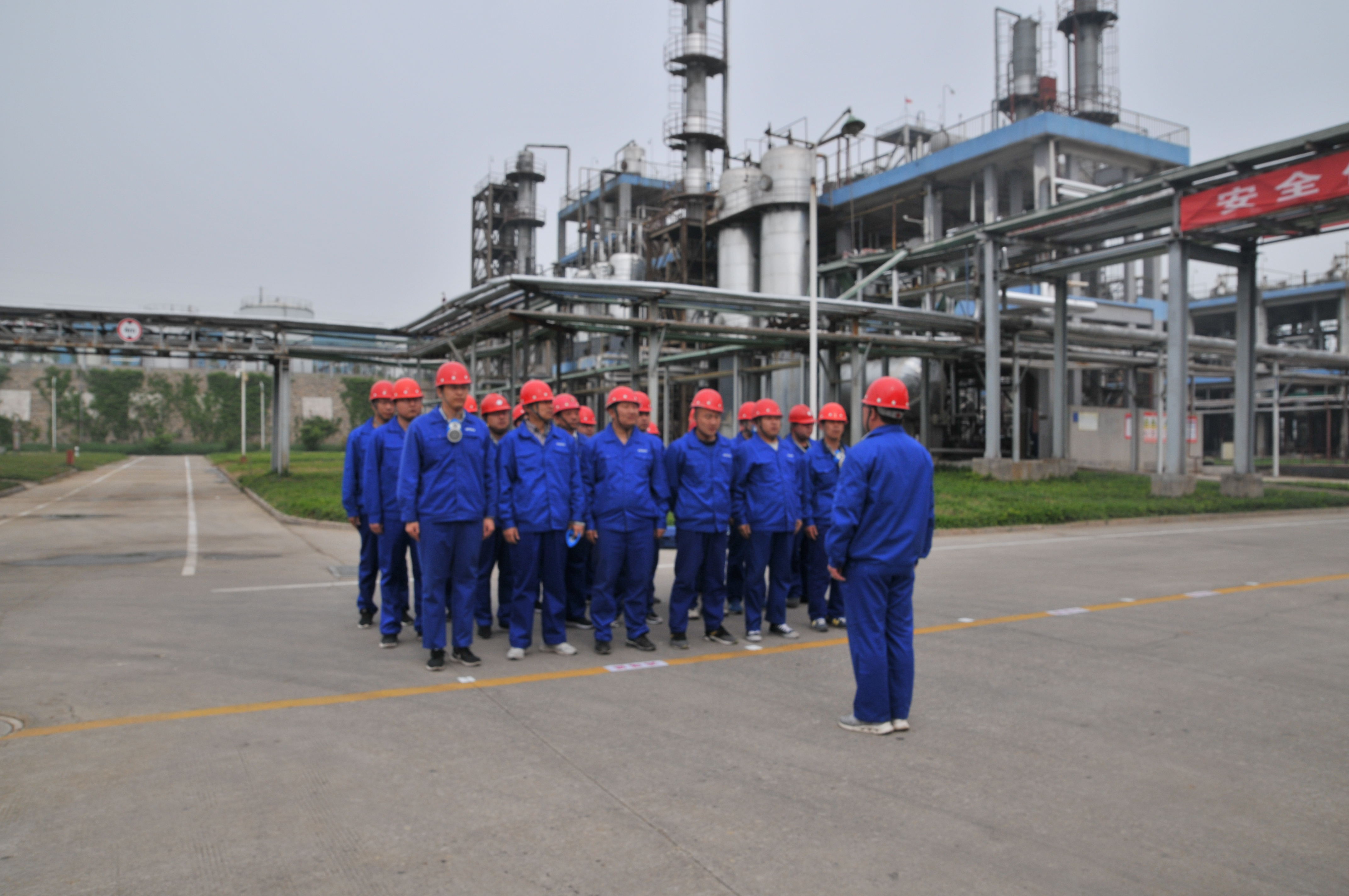 平陰縣2019年應急救援演練在公司舉行